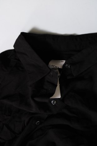 Γυναικείο πουκάμισο Ichi, Μέγεθος XS, Χρώμα Μαύρο, Τιμή 4,82 €