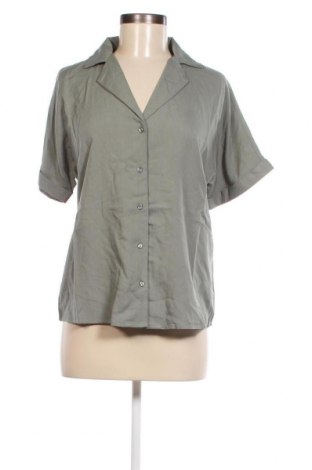 Γυναικείο πουκάμισο Pieces, Μέγεθος S, Χρώμα Πράσινο, Τιμή 20,62 €