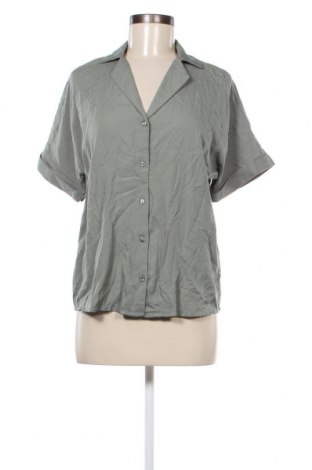Γυναικείο πουκάμισο Pieces, Μέγεθος S, Χρώμα Πράσινο, Τιμή 5,57 €