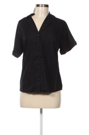 Γυναικείο πουκάμισο Pieces, Μέγεθος S, Χρώμα Μαύρο, Τιμή 20,62 €