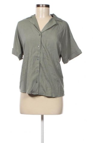 Γυναικείο πουκάμισο Pieces, Μέγεθος S, Χρώμα Πράσινο, Τιμή 5,77 €