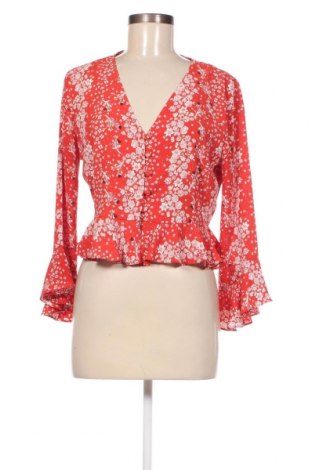 Γυναικείο πουκάμισο River Island, Μέγεθος M, Χρώμα Κόκκινο, Τιμή 10,40 €