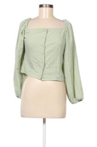 Дамска риза SHEIN, Размер L, Цвят Зелен, Цена 6,25 лв.