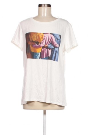 Дамска тениска Comma,, Размер XL, Цвят Бял, Цена 58,00 лв.
