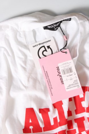 Γυναικείο t-shirt NEW girl ORDER, Μέγεθος M, Χρώμα Λευκό, Τιμή 4,59 €
