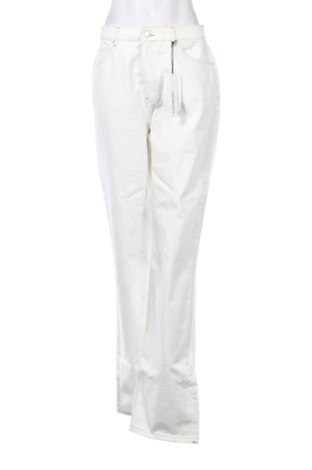 Damen Jeans NA-KD, Größe M, Farbe Ecru, Preis 6,28 €