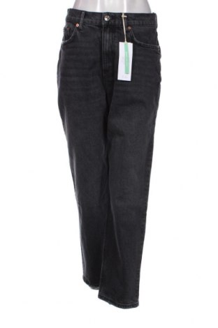 Дамски дънки Perfect Jeans By Gina Tricot, Размер M, Цвят Сив, Цена 25,84 лв.