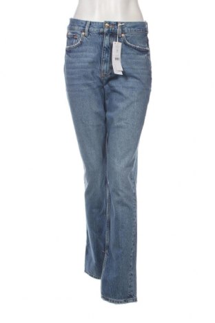 Дамски дънки Perfect Jeans By Gina Tricot, Размер S, Цвят Син, Цена 27,88 лв.