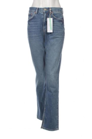 Дамски дънки Perfect Jeans By Gina Tricot, Размер S, Цвят Син, Цена 30,60 лв.