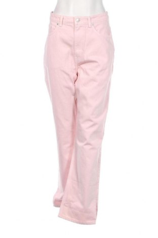 Blugi de femei Weekday, Mărime XL, Culoare Roz, Preț 53,95 Lei