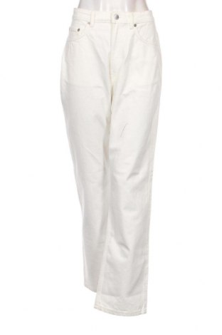 Damen Jeans Weekday, Größe L, Farbe Weiß, Preis 8,03 €