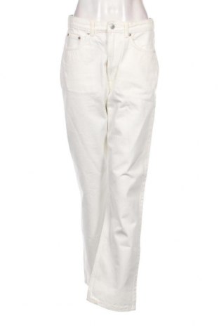 Damen Jeans Weekday, Größe M, Farbe Ecru, Preis € 13,75