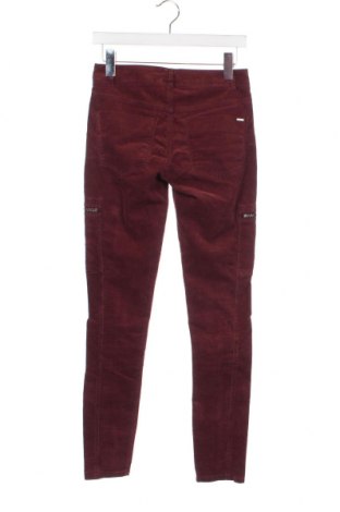 Pantaloni de velvet de femei IKKS, Mărime S, Culoare Roșu, Preț 20,13 Lei