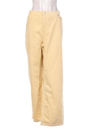 Дамски джинси Monki, Размер XXL, Цвят Жълт, Цена 15,68 лв.