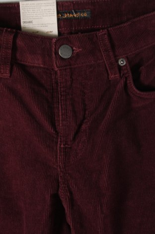 Дамски джинси Nudie Jeans Co, Размер XS, Цвят Червен, Цена 17,52 лв.
