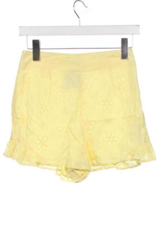 Γυναικείο κοντό παντελόνι Miss Selfridge, Μέγεθος XS, Χρώμα Κίτρινο, Τιμή 5,01 €