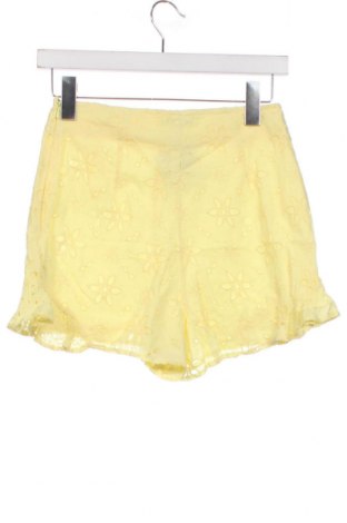 Γυναικείο κοντό παντελόνι Miss Selfridge, Μέγεθος XS, Χρώμα Κίτρινο, Τιμή 5,57 €