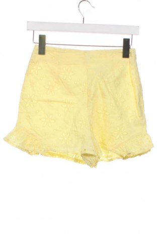 Γυναικείο κοντό παντελόνι Miss Selfridge, Μέγεθος XS, Χρώμα Κίτρινο, Τιμή 5,01 €