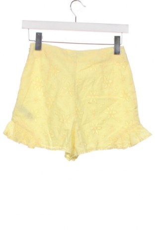 Γυναικείο κοντό παντελόνι Miss Selfridge, Μέγεθος XS, Χρώμα Κίτρινο, Τιμή 4,45 €