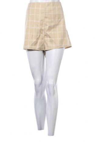 Γυναικείο κοντό παντελόνι Missguided, Μέγεθος XL, Χρώμα  Μπέζ, Τιμή 5,27 €