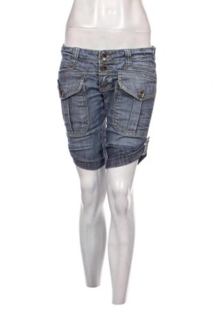 Дамски къс панталон Scd Jeans, Размер M, Цвят Син, Цена 3,20 лв.