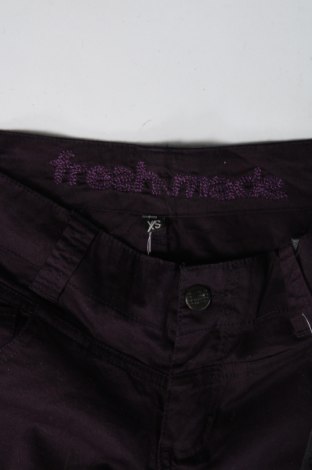 Γυναικείο παντελόνι Fresh Made, Μέγεθος XS, Χρώμα Βιολετί, Τιμή 2,15 €