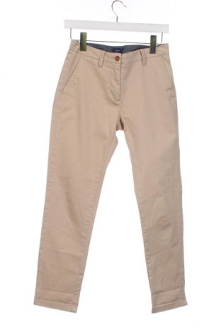 Дамски панталон Gant, Размер XS, Цвят Бежов, Цена 18,90 лв.