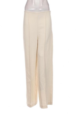Pantaloni de femei Mango, Mărime M, Culoare Ecru, Preț 223,68 Lei
