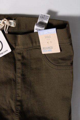 Dámske nohavice Marks & Spencer, Veľkosť S, Farba Zelená, Cena  6,40 €