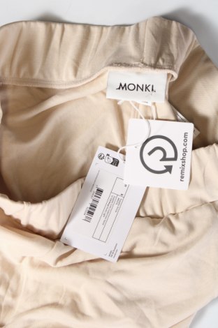 Dámske nohavice Monki, Veľkosť S, Farba Béžová, Cena  25,26 €