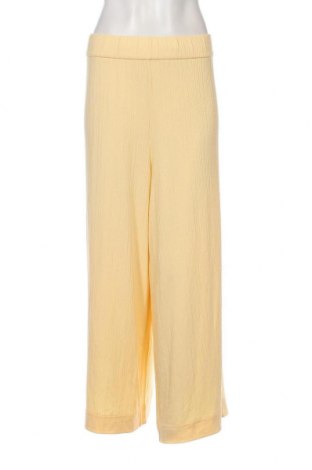 Γυναικείο παντελόνι Monki, Μέγεθος XL, Χρώμα Κίτρινο, Τιμή 7,33 €