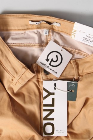 Γυναικείο παντελόνι ONLY, Μέγεθος S, Χρώμα  Μπέζ, Τιμή 6,96 €