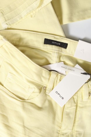Γυναικείο παντελόνι Opus, Μέγεθος XS, Χρώμα Κίτρινο, Τιμή 6,77 €