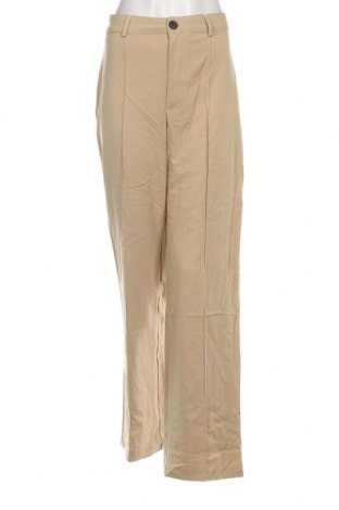 Pantaloni de femei Pull&Bear, Mărime L, Culoare Bej, Preț 151,32 Lei