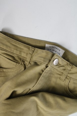 Γυναικείο παντελόνι Terranova, Μέγεθος XS, Χρώμα Πράσινο, Τιμή 7,67 €