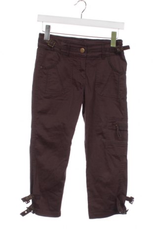 Дамски панталон Xanaka, Размер XS, Цвят Кафяв, Цена 3,77 лв.