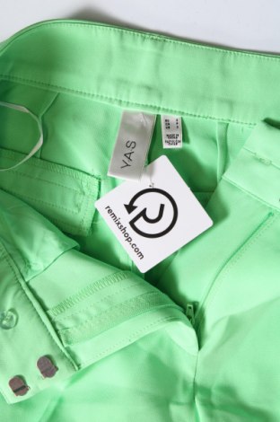 Дамски панталон Y.A.S, Размер S, Цвят Зелен, Цена 146,00 лв.