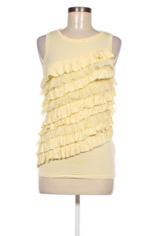 Γυναικείο αμάνικο μπλουζάκι, Μέγεθος M, Χρώμα Κίτρινο, Τιμή 1,84 €