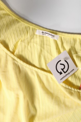 Damska koszulka na ramiączkach Glamorous, Rozmiar XL, Kolor Żółty, Cena 19,33 zł