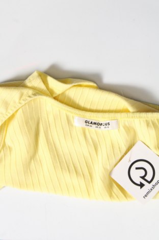Γυναικείο αμάνικο μπλουζάκι Glamorous, Μέγεθος XL, Χρώμα Κίτρινο, Τιμή 6,58 €