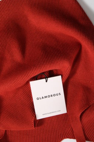Γυναικείο αμάνικο μπλουζάκι Glamorous, Μέγεθος XL, Χρώμα Πορτοκαλί, Τιμή 4,04 €