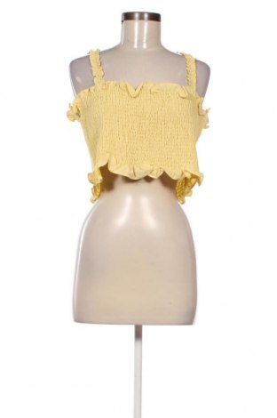 Γυναικείο αμάνικο μπλουζάκι Glamorous, Μέγεθος XL, Χρώμα Κίτρινο, Τιμή 2,99 €