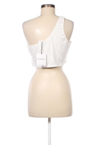 Γυναικείο αμάνικο μπλουζάκι Glamorous, Μέγεθος XL, Χρώμα Λευκό, Τιμή 3,29 €