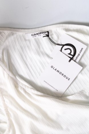 Γυναικείο αμάνικο μπλουζάκι Glamorous, Μέγεθος XL, Χρώμα Λευκό, Τιμή 3,29 €