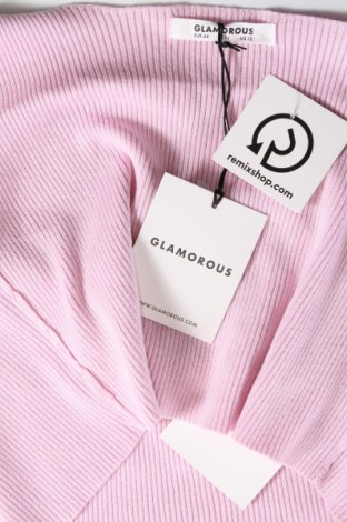 Γυναικείο αμάνικο μπλουζάκι Glamorous, Μέγεθος XL, Χρώμα Ρόζ , Τιμή 3,74 €
