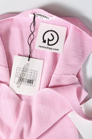 Damska koszulka na ramiączkach Glamorous, Rozmiar XL, Kolor Różowy, Cena 19,33 zł