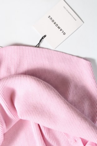 Γυναικείο αμάνικο μπλουζάκι Glamorous, Μέγεθος XL, Χρώμα Ρόζ , Τιμή 4,34 €