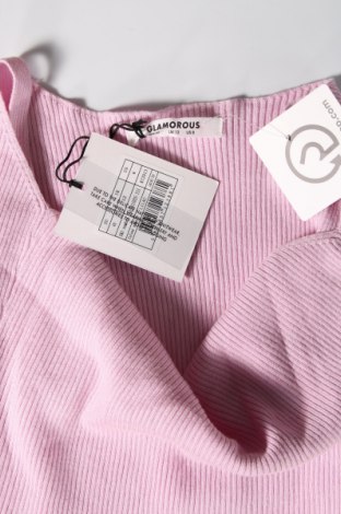 Γυναικείο αμάνικο μπλουζάκι Glamorous, Μέγεθος M, Χρώμα Ρόζ , Τιμή 4,49 €