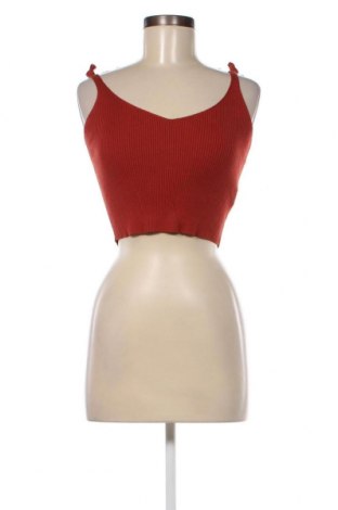 Γυναικείο αμάνικο μπλουζάκι Glamorous, Μέγεθος M, Χρώμα Πορτοκαλί, Τιμή 4,63 €