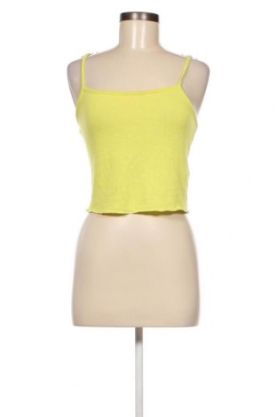 Γυναικείο αμάνικο μπλουζάκι Kendall & Kylie, Μέγεθος M, Χρώμα Κίτρινο, Τιμή 4,49 €